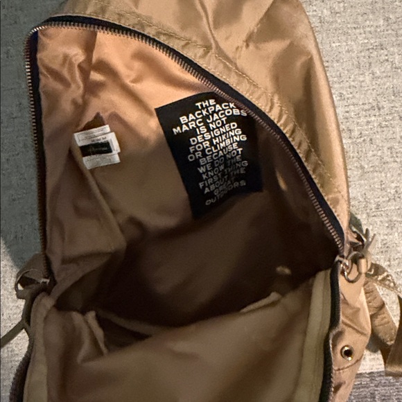 Marc Jacobs Tan Backpack - Picture 2 of 3
